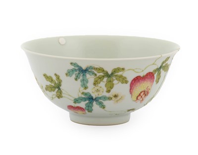 Lot 301 - A Chinese Porcelain "Bitter Melon" Bowl,...