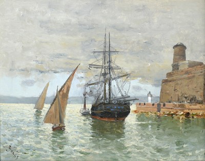 Lot 1040 - Frank Myers Boggs (1855-1926) American...
