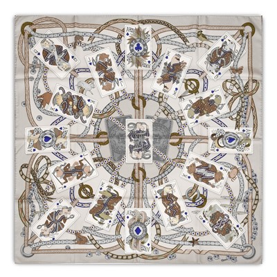 Lot 3059 - Hermès Silk Scarf, Dame de Coeur a Vous...
