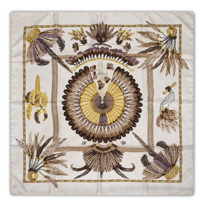 Lot 3044 - Hermès Silk Scarf, Brazil Designed by Laurence...