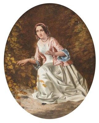Lot 573 - Attributed to William Powell Frith RA...