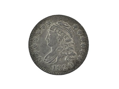 Lot 200 - USA, 'Liberty Cap' Dime 1820, obv. Liberty...
