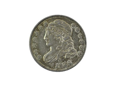 Lot 201 - USA, 'Liberty Cap' Dime 1834, obv. Liberty...
