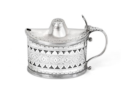 Lot 2020 - A George III Silver Mustard-Pot