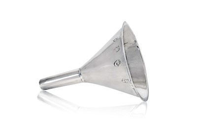 Lot 2003 - A William and Mary Silver Funnel