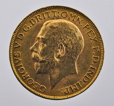Lot 290 - George V, Sovereign 1912, obv. bare head left,...