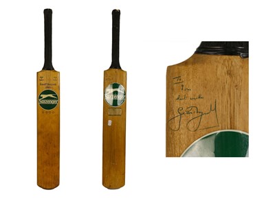 Lot 13 - Geoff Boycott Signed Cricket Bat
