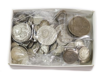Lot 112 - British Pre-1920 Silver Coinage, including:...