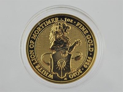 Lot 374 - Elizabeth II, Gold £100 (1oz) 'White Lion of...