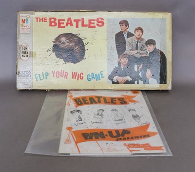 Lot 16 - Milton Bradley The Beatles Flip Your Wig Game