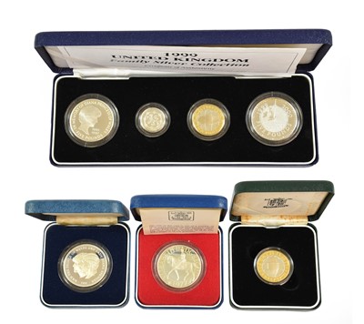 Lot 128 - Elizabeth II, UK Family Silver Proof...