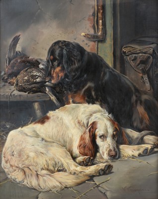 Lot 1087 - William Woodhouse (1857-1939) A study of two...