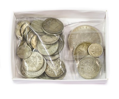 Lot 207 - Mixed Foreign Milled Silver, including USA,...