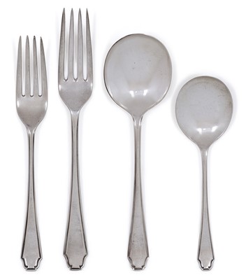 Lot 2213 - A George VI Silver Table-Service
