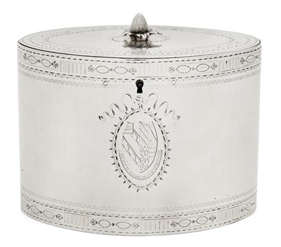 Lot 2188 - A George III Silver Tea-Caddy