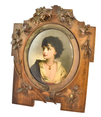 Lot 280 - A KPM Berlin Porcelain Plaque, late 19th...