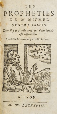 Lot 144 - Nostradamus (Michel) Les Propheties de M....