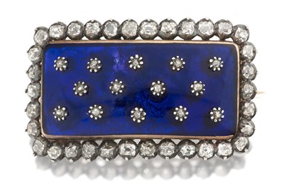 Lot 2009 - A Georgian Diamond Brooch