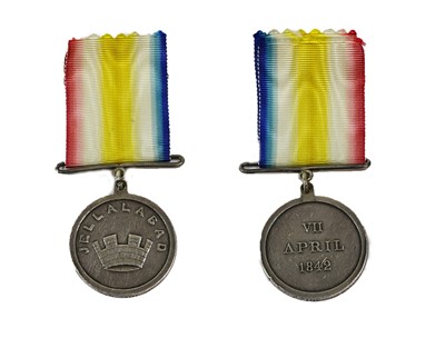 Lot 2009 - A Jellalabad Medal, 1842, First Type, the edge...