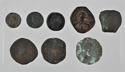 Lot 23 - 8 x Roman and Ancient AE, comprising: Urbs...