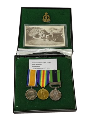 Lot 2014 - A First World War Trio, comprising British War...