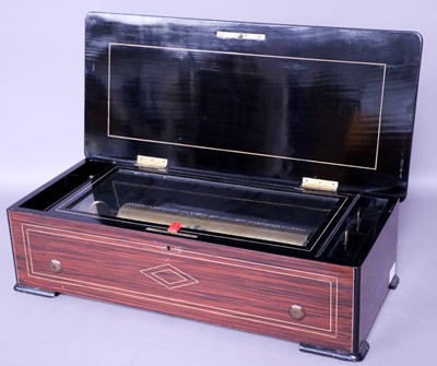 Lot 167 - A Very Good Forte-Piano Mandolin Format Musical Box, By Paillard Vaucher Et Fils