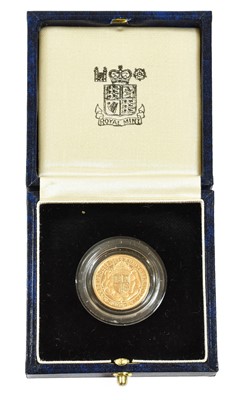 Lot 361 - Elizabeth II, Proof Half Sovereign 1989,...
