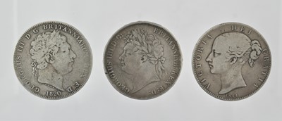 Lot 90 - ♦A Collection of 19th Century Crowns and...