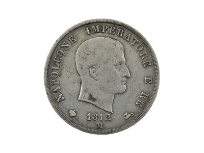 Lot 176 - ♦Italy, Kingdom of Napoleon, Silver 5 Lire...