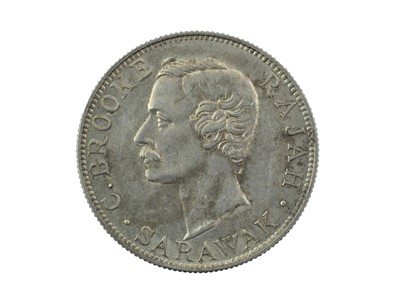 Lot 185 - ♦British Protectorate of Sarawak, Silver 50...
