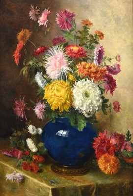 Lot 1127 - Théodore Gérard (1829-1895) Belgian Still life...