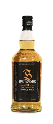 Lot 5244 - Springbank 10 Year Old Campbeltown Single Malt...