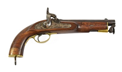 Lot 248 - A Percussion Dragoon Pistol, with 20cm blued...