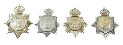 Lot 2056 - A Dover Police Force Helmet Plate, of two part...