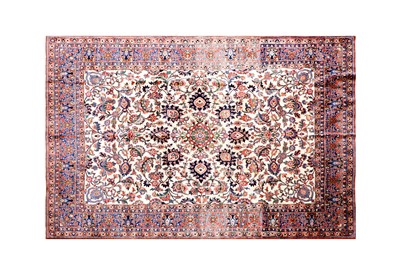 Lot 355 - Semnam Carpet East Iran, circa 1970 The ivory...