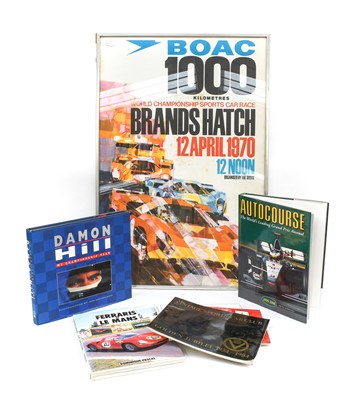 Lot 118 - BOAC 1000 Kilometres: A 1970's Framed...