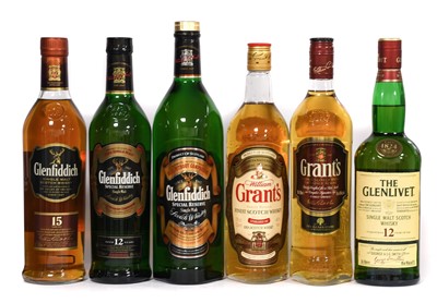 Lot 5198 - Glenfiddich 15 Year Old Single Malt Scotch...