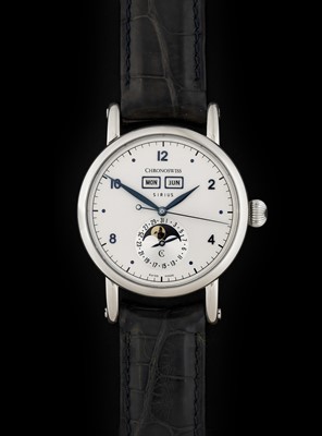 Lot 2276 - Chronoswiss: A Stainless Steel Automatic...