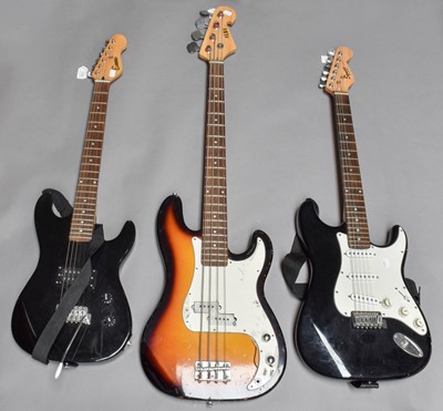 Lot 133 - Three Electric Guitars