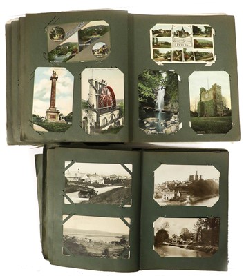 Lot 244 - Two Vintage Albums containing an attractive...
