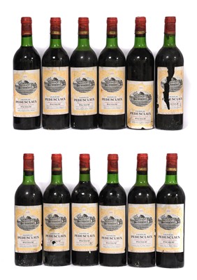 Lot 5079 - Château Pedesclaux 1976 Pauillac (twelve bottles)