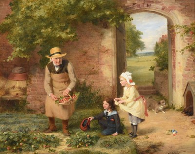 Lot 1098 - George Bernard O'Neill (1828-1917)  ''The...
