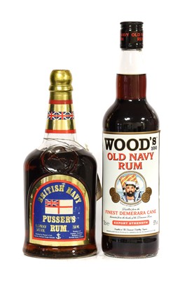 Lot 5149 - Pusser's Rum, 1980s bottling, 54% vol 750ml...
