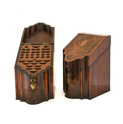 Lot 518 - A Good Pair of George III Mahogany and...