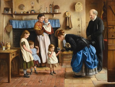 Lot 1105 - Joseph Clark ROI (1834-1926) "Gifts from a...