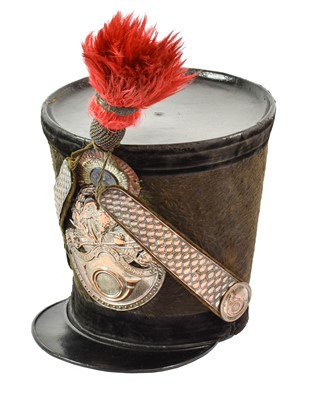 Lot 93 - A French 1830 Revolution Model Shako to...