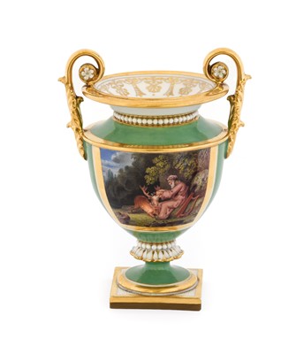 Lot 243 - A Flight, Barr & Barr Worcester Porcelain Vase,...