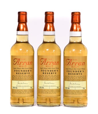 Lot 5178 - Arran Founder's Reserve Single Island Malt...