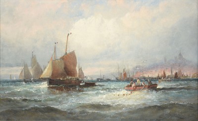 Lot 1038 - William Thornley (exh.1858-1898) "Fishing...