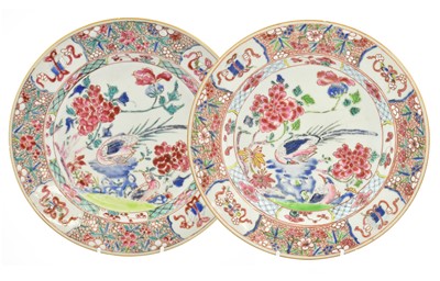 Lot 307 - A Pair of Chinese Porcelain Plates,...